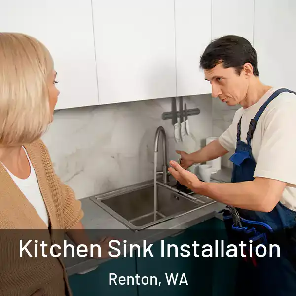  Kitchen Sink Installation Renton, WA