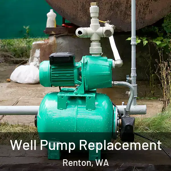  Well Pump Replacement Renton, WA